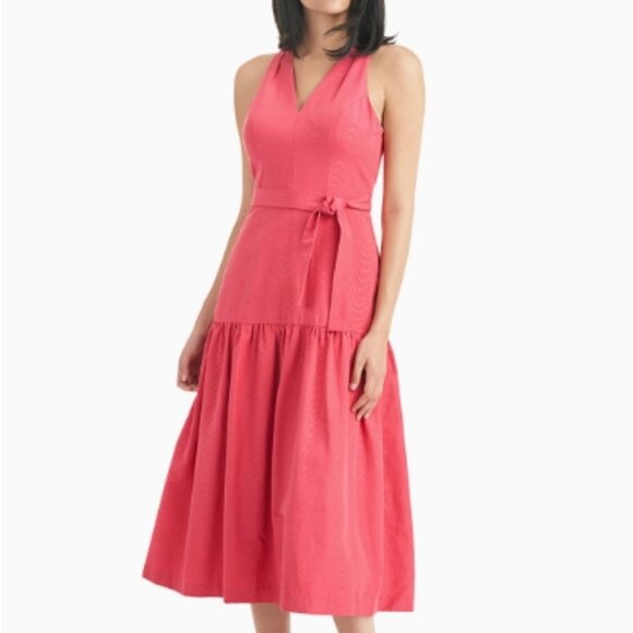Kay Unger Paige Tea Length Dress in Lilac Rose, size 6, NWT - Picture 1 of 5